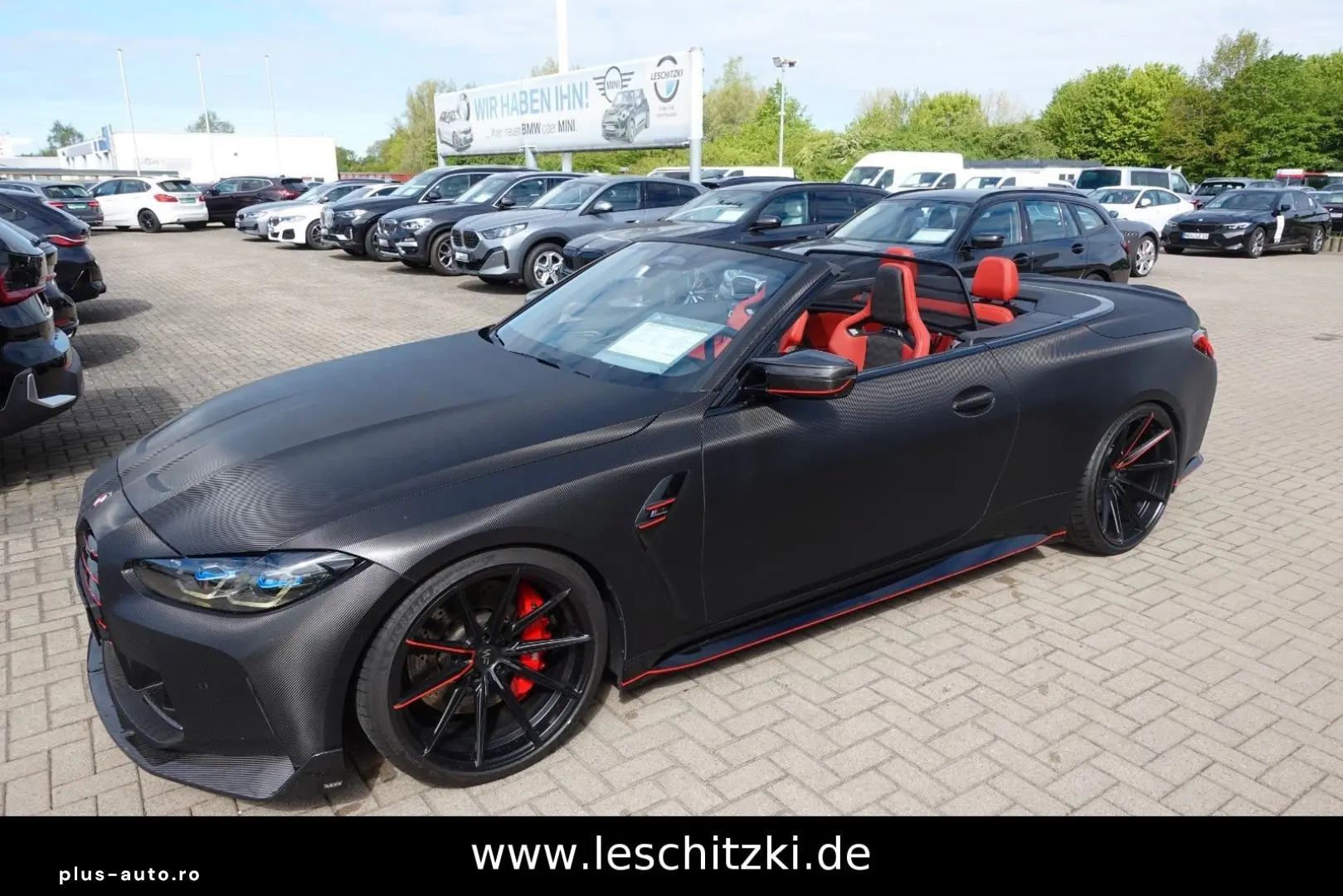 BMW M4 Cabrio xDrive Competition Foliert