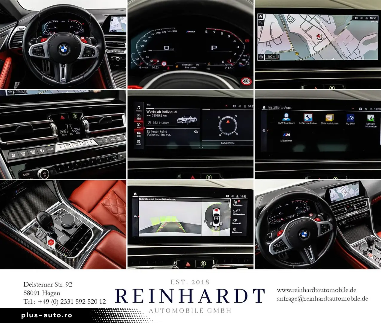 BMW M8 COMPETITION CABRIOLET LASER HuD 360  DRIVER´S