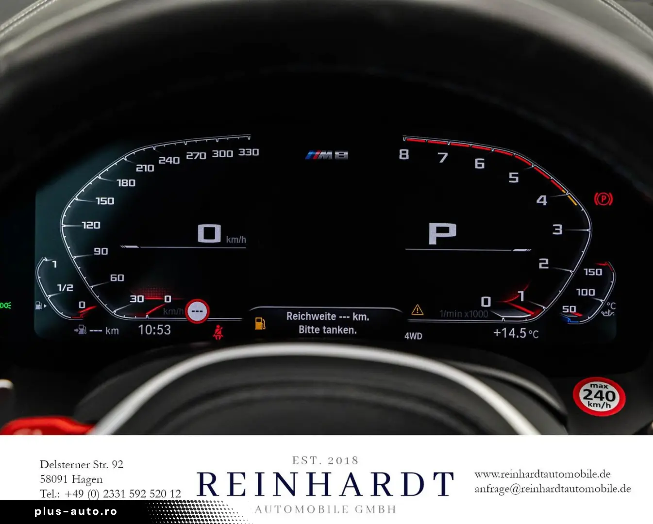 BMW M8 COMPETITION CABRIOLET LASER HuD 360  DRIVER´S
