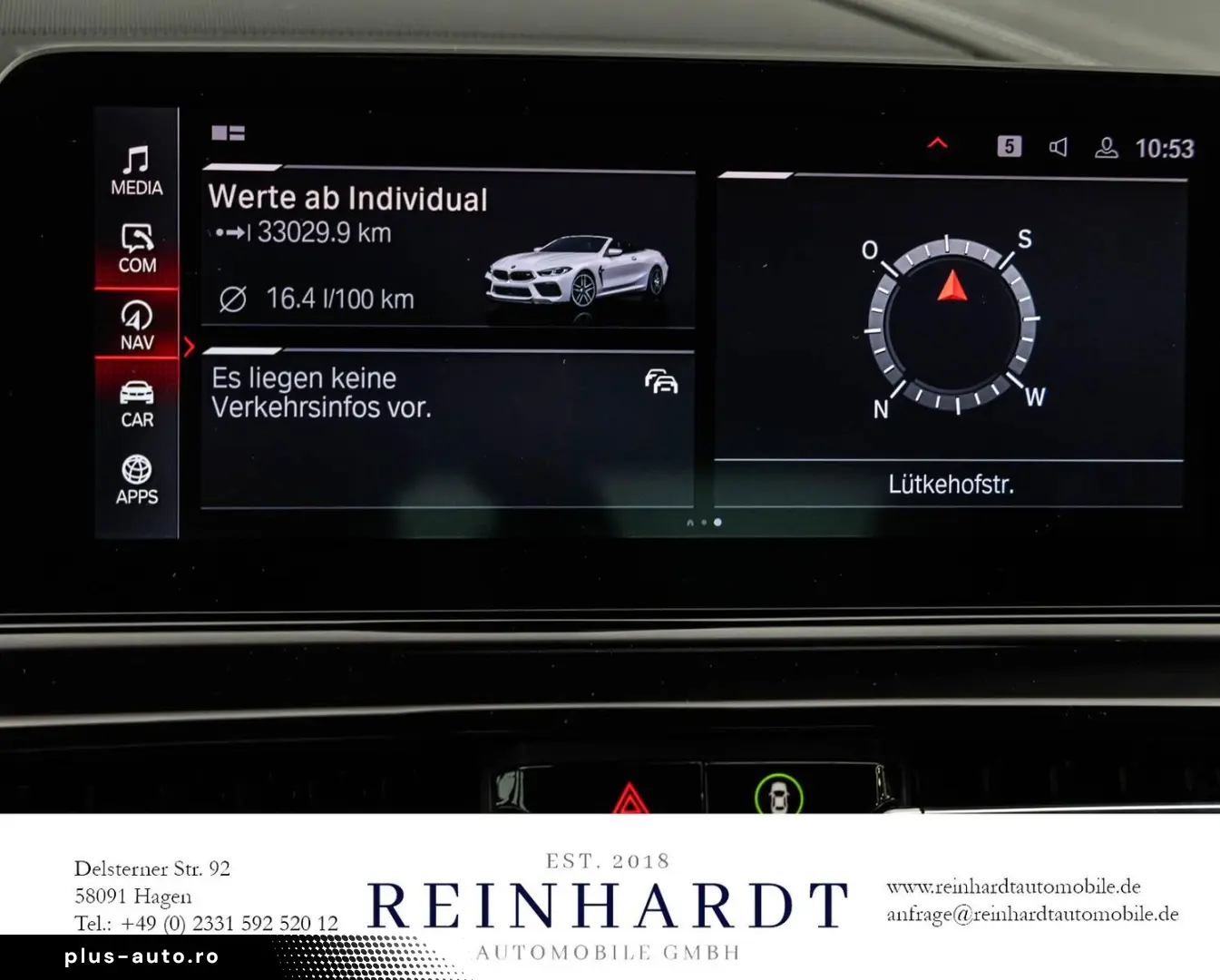 BMW M8 COMPETITION CABRIOLET LASER HuD 360  DRIVER´S