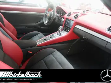 PORSCHE 718 Boxster Spyder GT silber Bose 3500KM 1.Hd