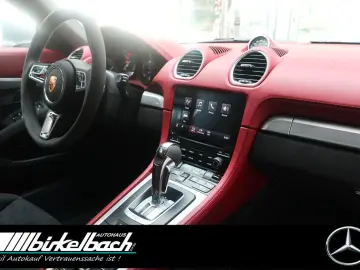 PORSCHE 718 Boxster Spyder GT silber Bose 3500KM 1.Hd