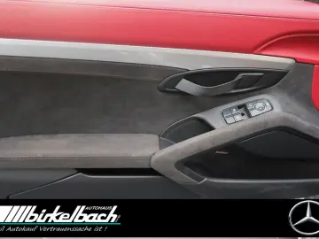 PORSCHE 718 Boxster Spyder GT silber Bose 3500KM 1.Hd