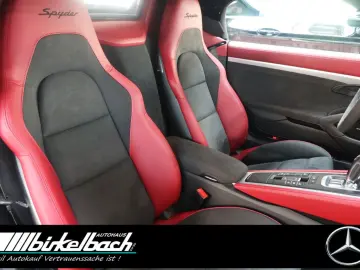 PORSCHE 718 Boxster Spyder GT silber Bose 3500KM 1.Hd