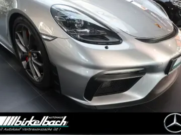 PORSCHE 718 Boxster Spyder GT silber Bose 3500KM 1.Hd