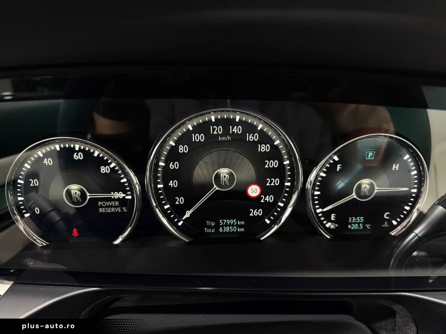 ROLLS ROYCE Ghost Top Panel HUD 360  Sternenhimmel