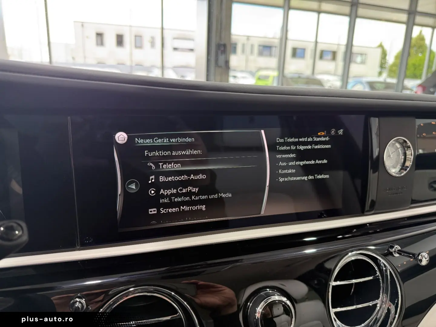 ROLLS ROYCE Ghost Top Panel HUD 360  Sternenhimmel