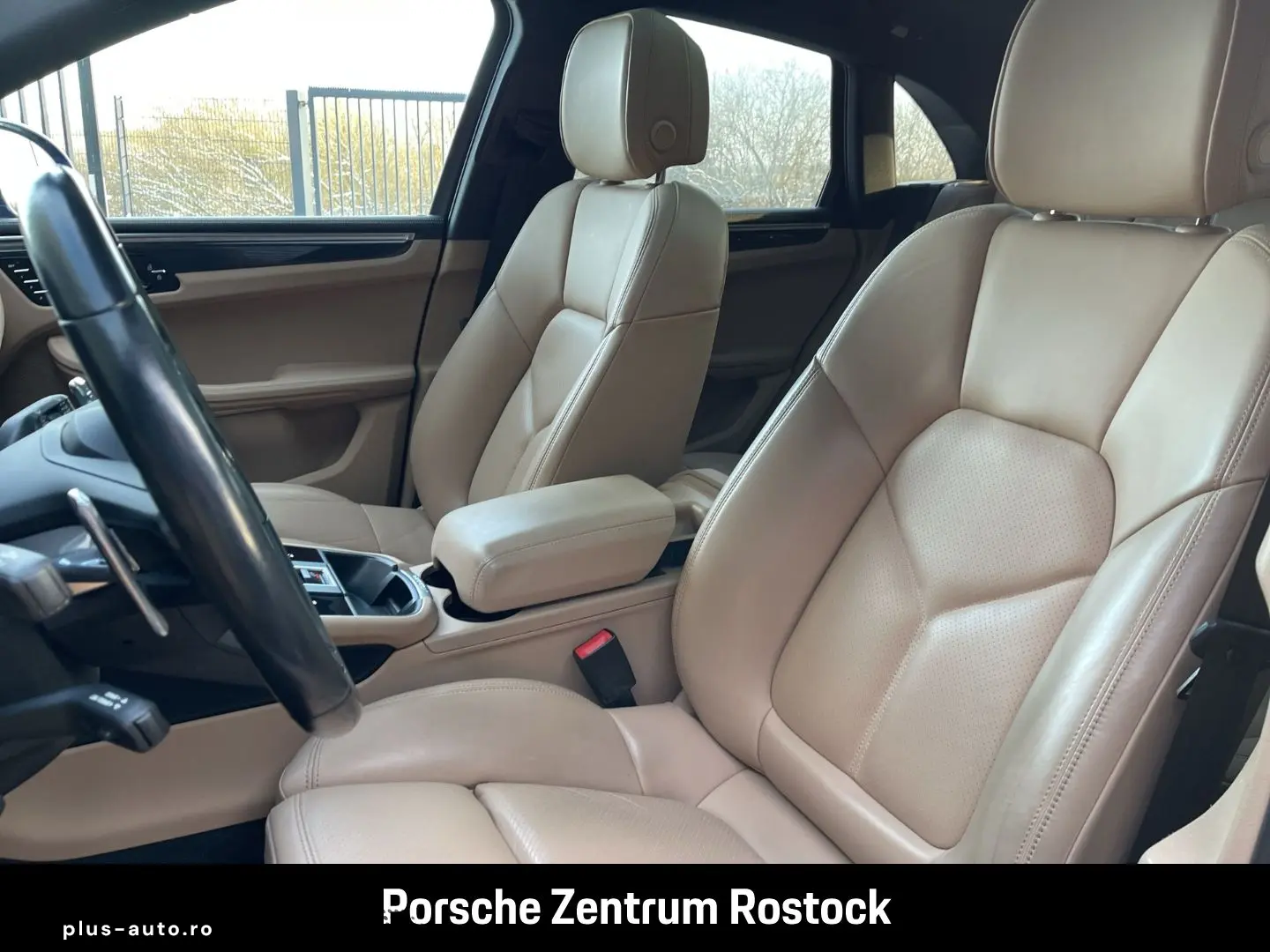 PORSCHE Macan S Surround-View Luftfederung Leder-Beige