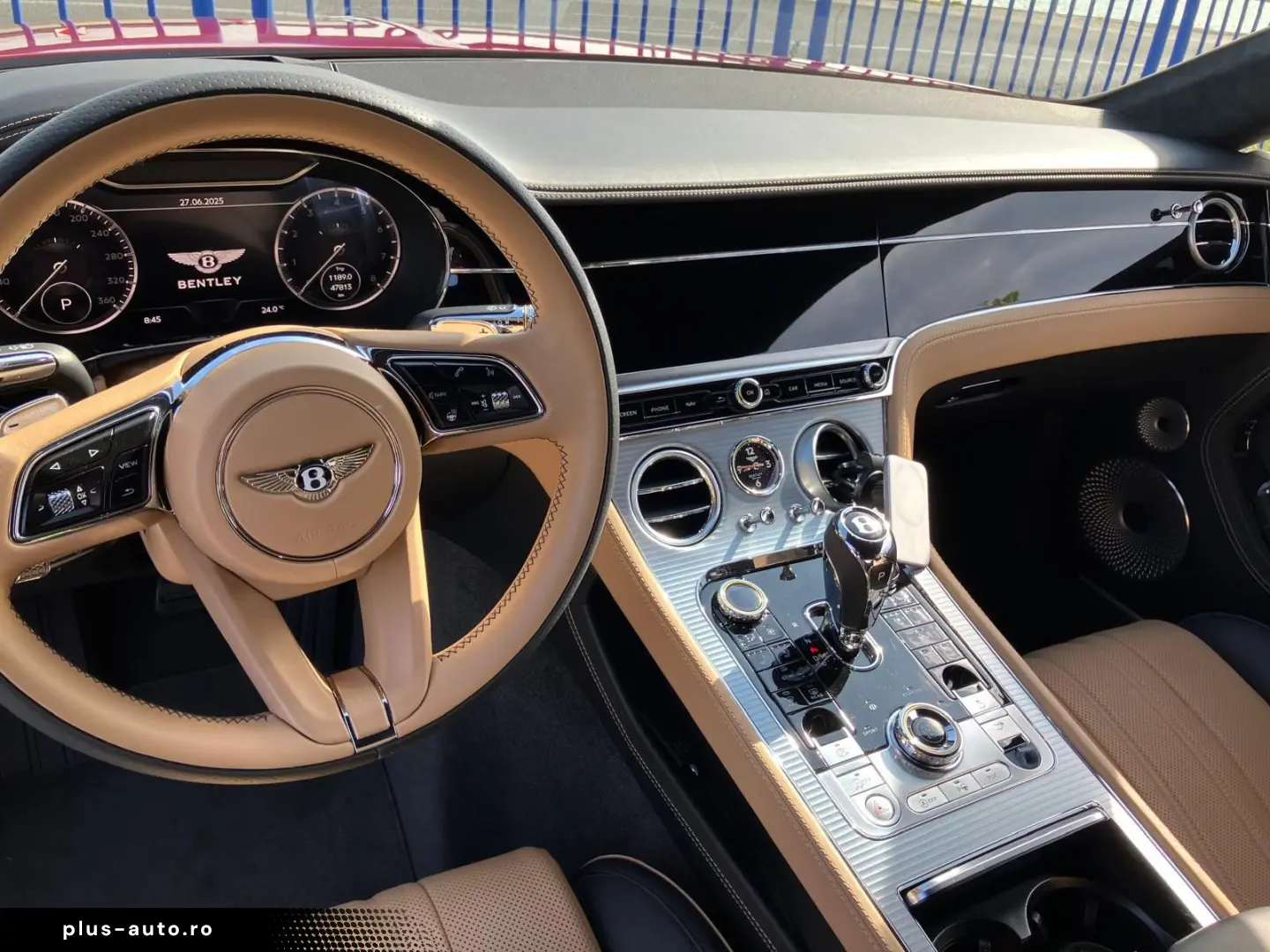 BENTLEY Continental GT Speed  ROTATING B&O PIANO WOOD