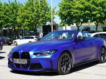 BMW M4 xDr Competition Cabrio in FROZEN BLUE