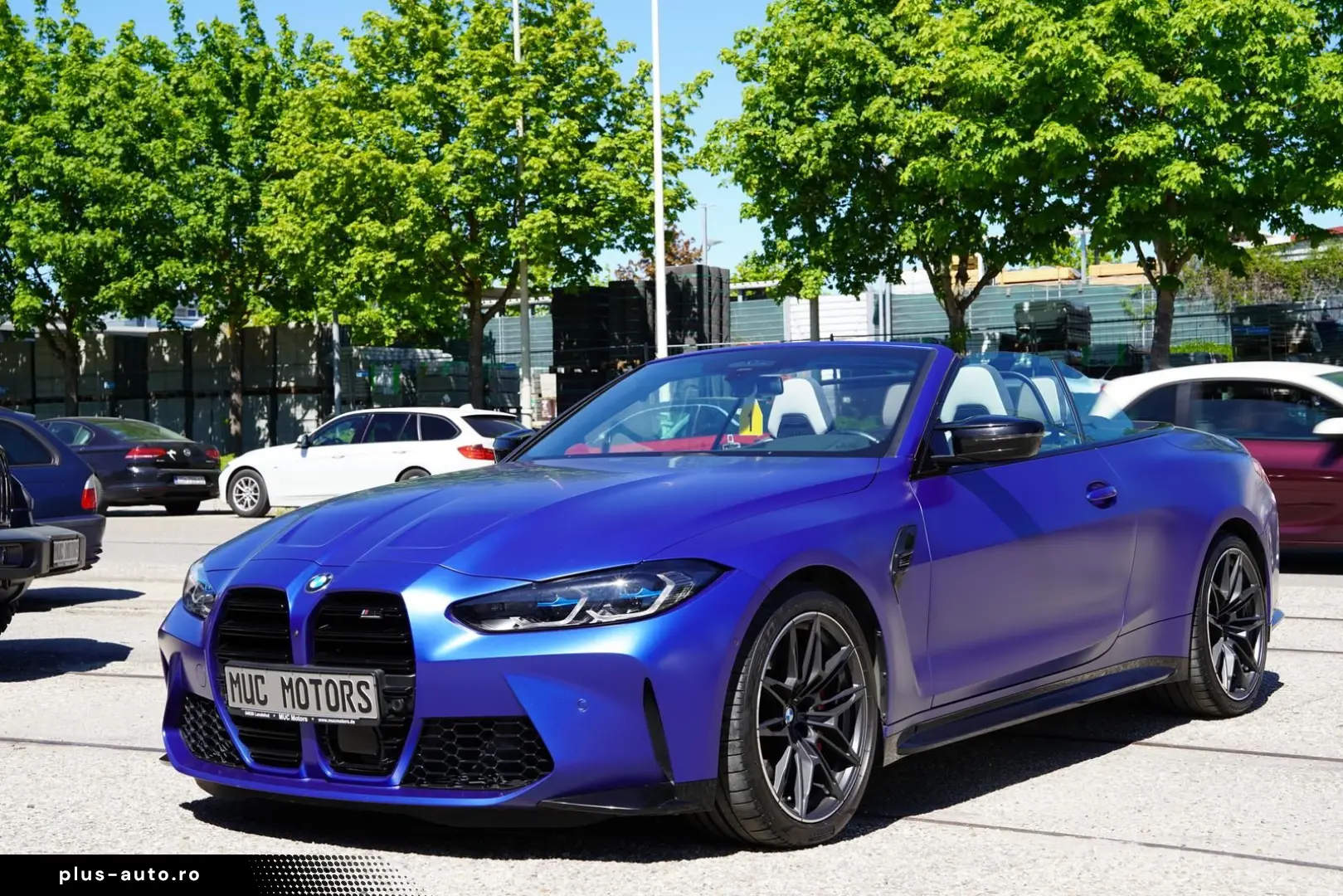 BMW M4 xDr Competition Cabrio in FROZEN BLUE