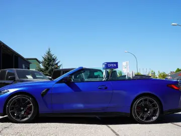 BMW M4 xDr Competition Cabrio in FROZEN BLUE