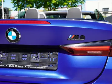 BMW M4 xDr Competition Cabrio in FROZEN BLUE