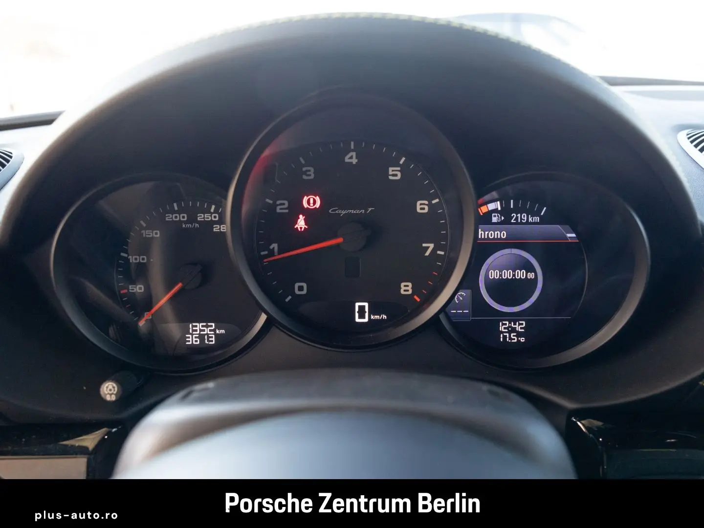 PORSCHE Cayman 718 T 1.Hand nur 1.360km BOSE Sportsitze