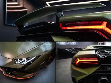 LAMBORGHINI Huracan Tecnica Verde Turbine green