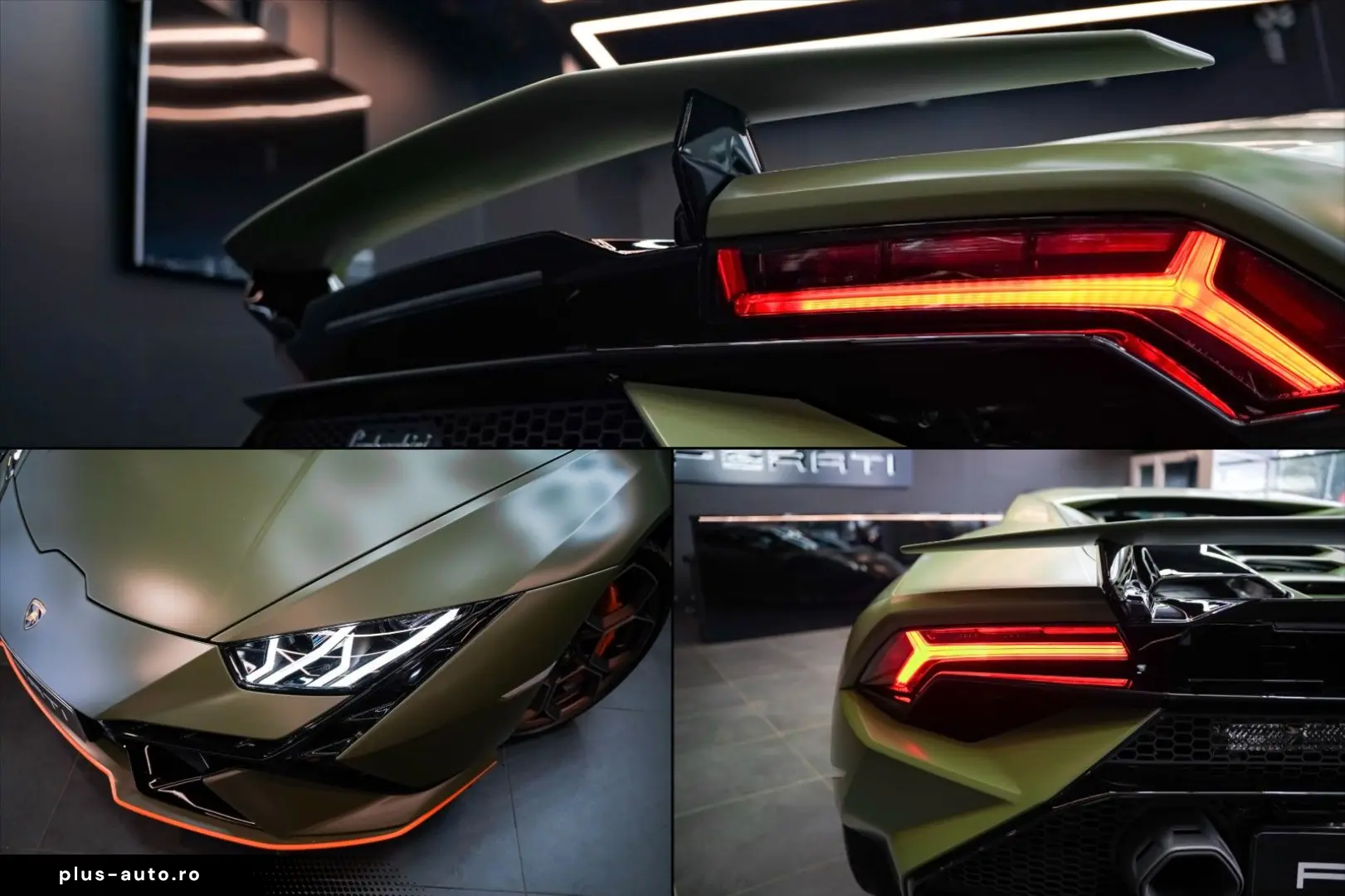 LAMBORGHINI Huracan Tecnica Verde Turbine green