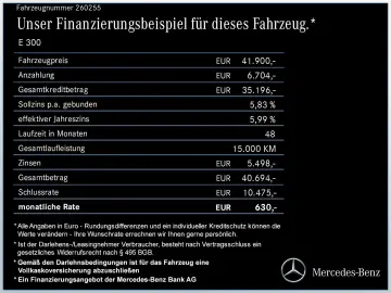 MERCEDES-BENZ E 300 d Cabriolet AMG LED CAM NIGHT TOTWINKEL