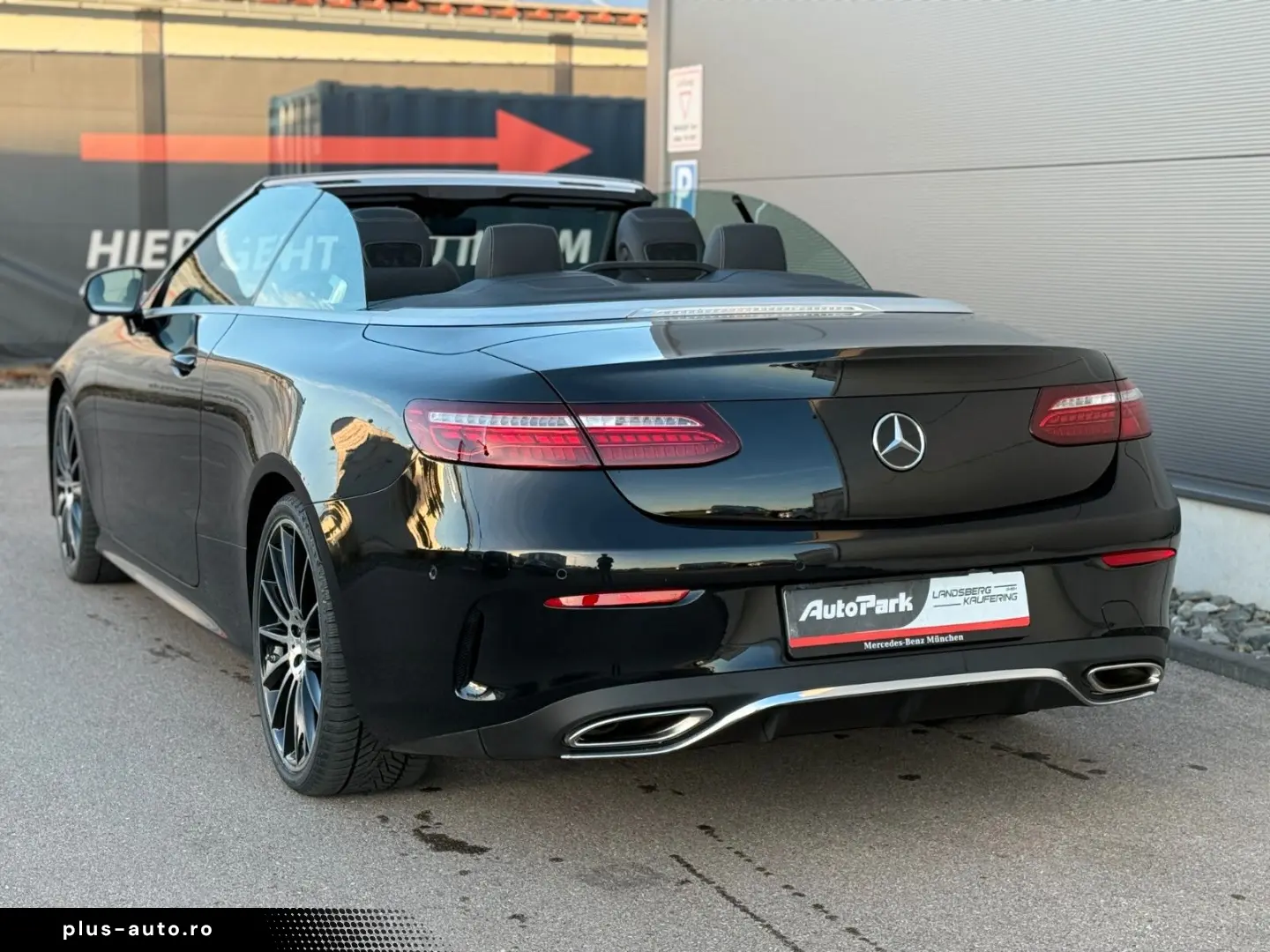 MERCEDES-BENZ E 200 CABRIO AMG BURMESTER 20  AIRSCARF TOP