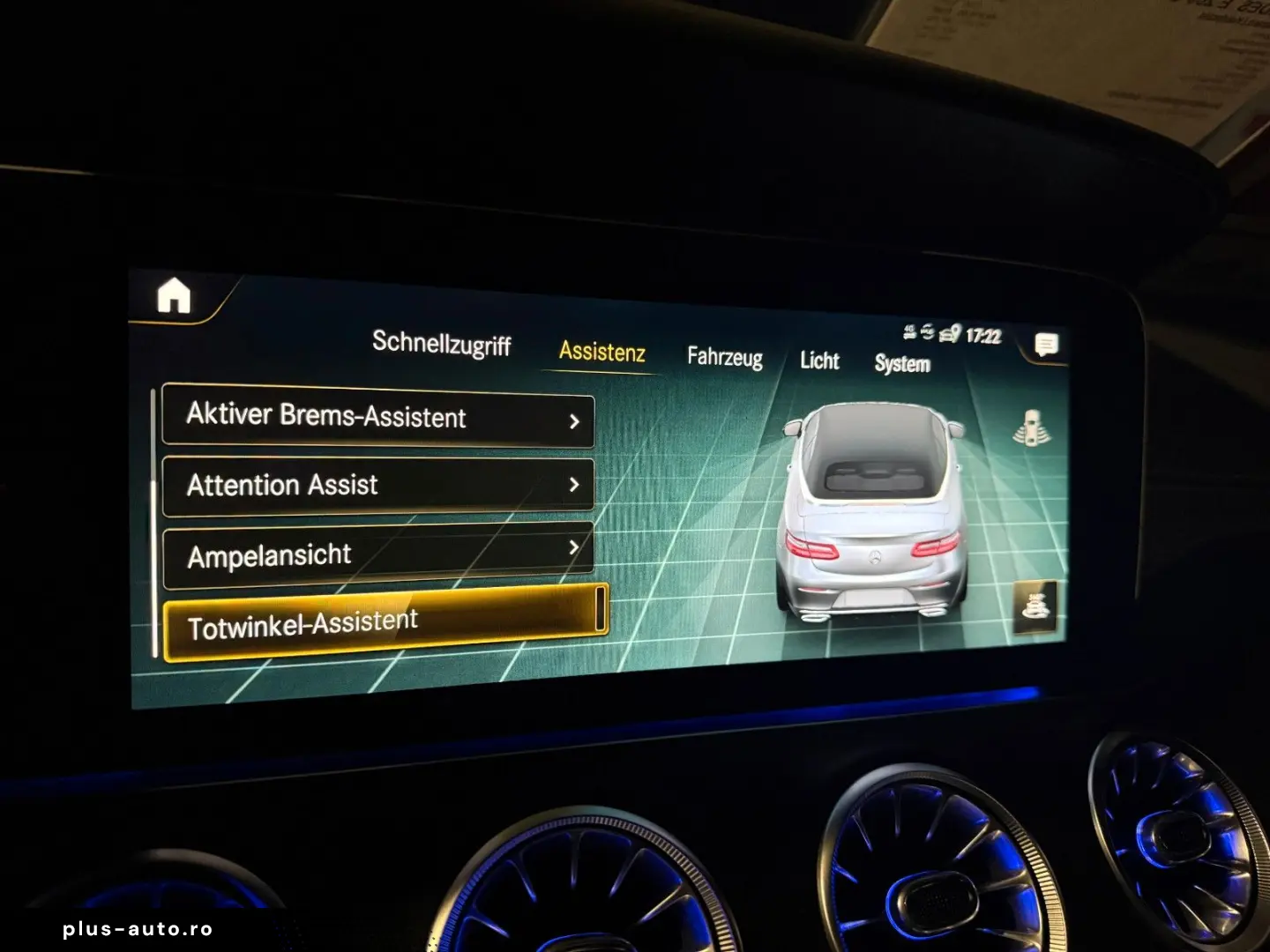 MERCEDES-BENZ E 200 CABRIO AMG BURMESTER 20  AIRSCARF TOP
