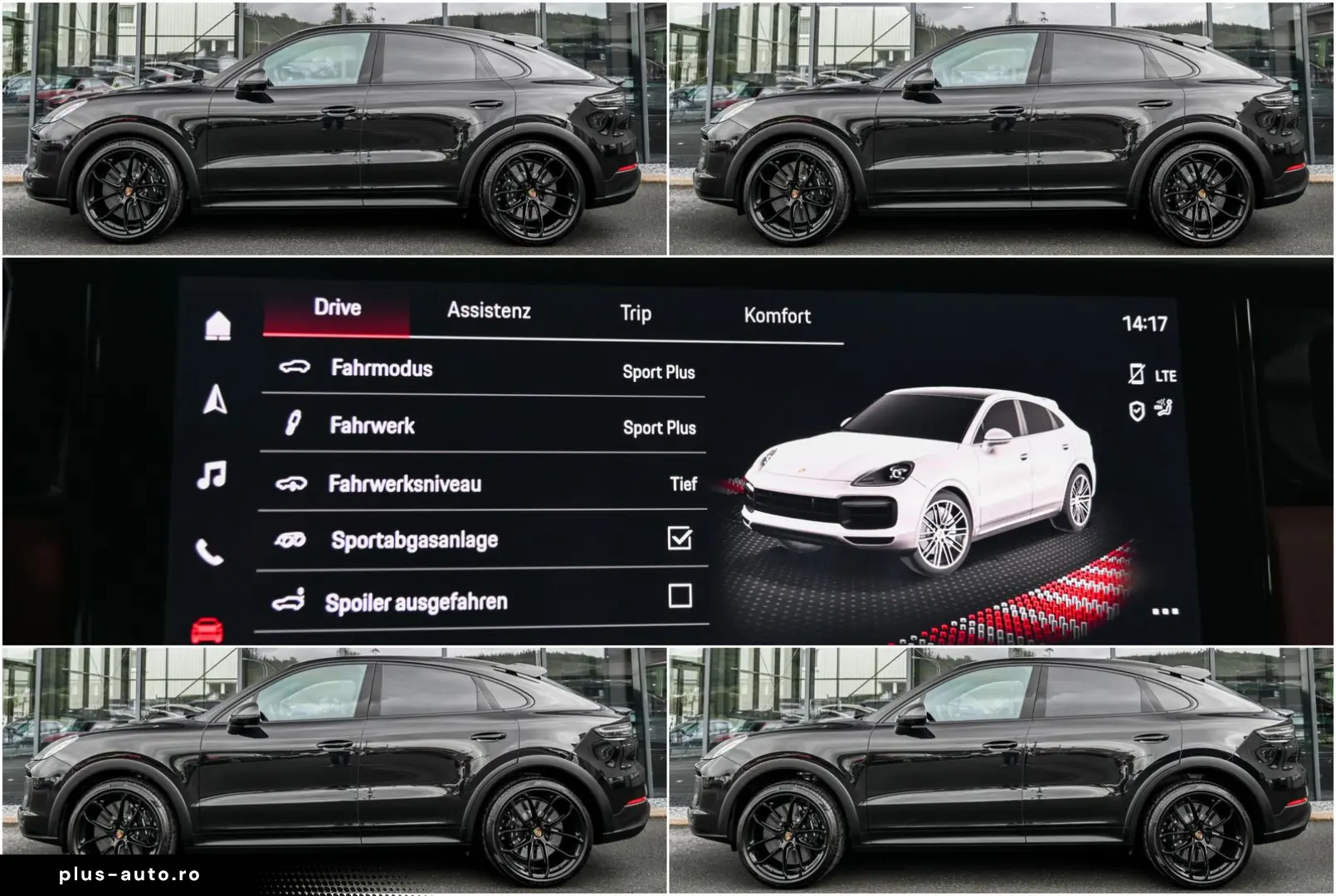 PORSCHE Cayenne Turbo GT Coupe  Rear Entertainment !