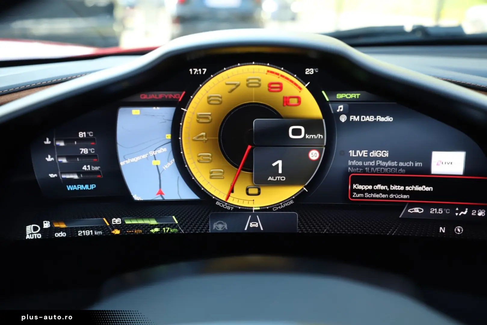FERRARI 296 GTS Lift LED Carbon Lenkrad Hifi Premium