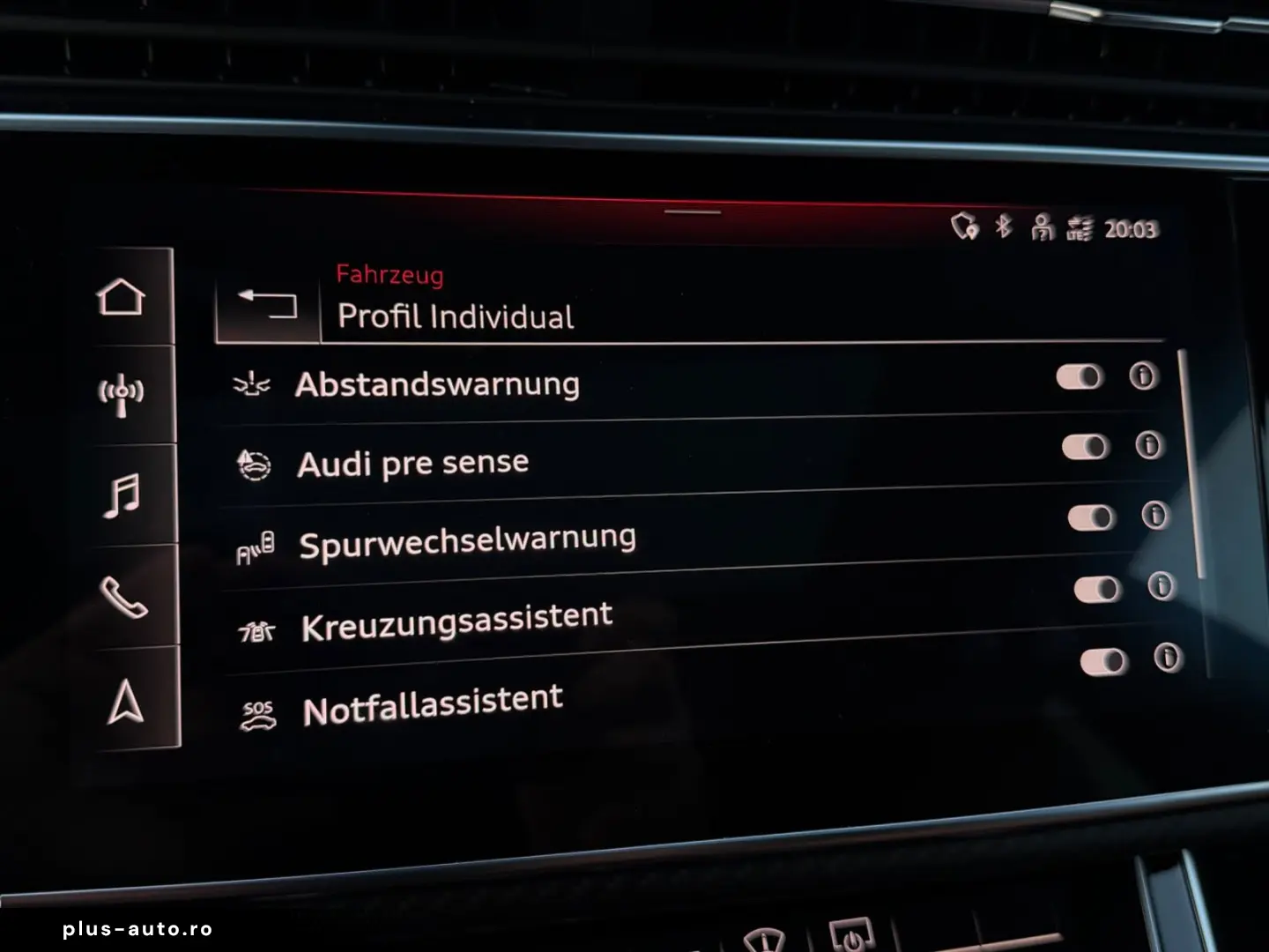 AUDI RSQ8 Quattro EXLUSIVE DYNAMIC KERAMIK 1.HD HUD