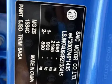 MG ZS CROSS 2024-04 Luxury