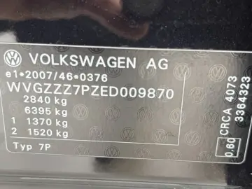 VOLKSWAGEN TOUAREG 4X4 SUV 2013