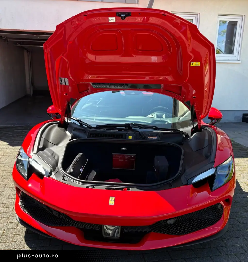 Ferrari 296 GTS Rosso Corsa Lift LED Carbon Racingsitze