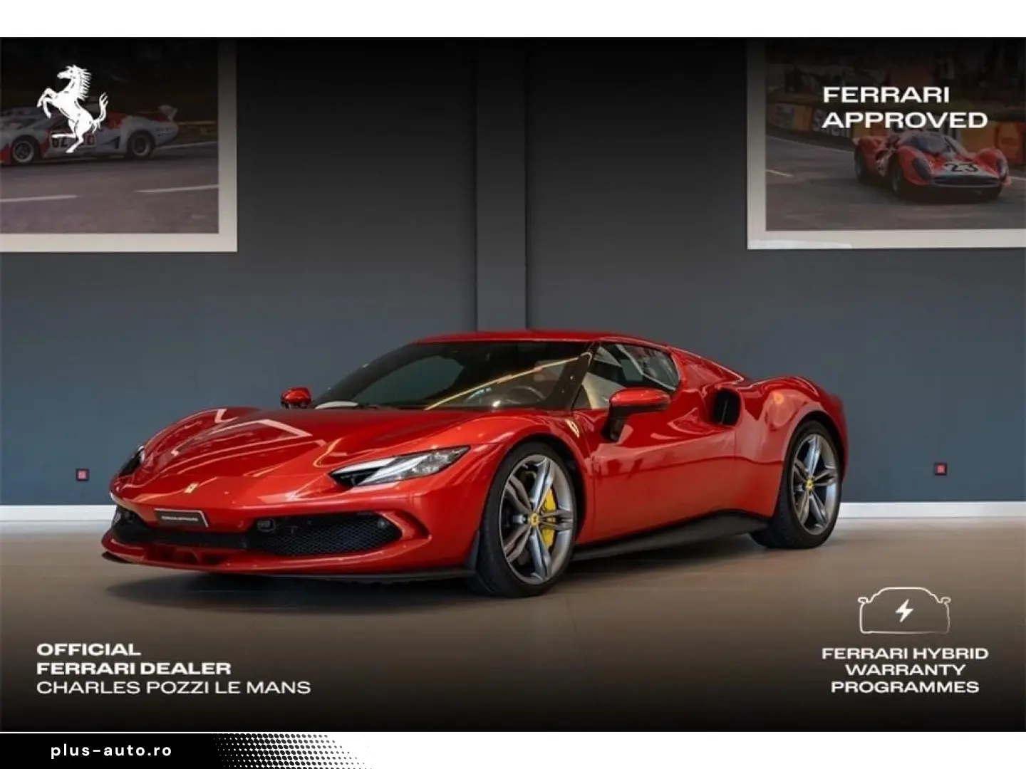 FERRARI 296 gtb 3.0 turbo v6 hybride 830 ch -