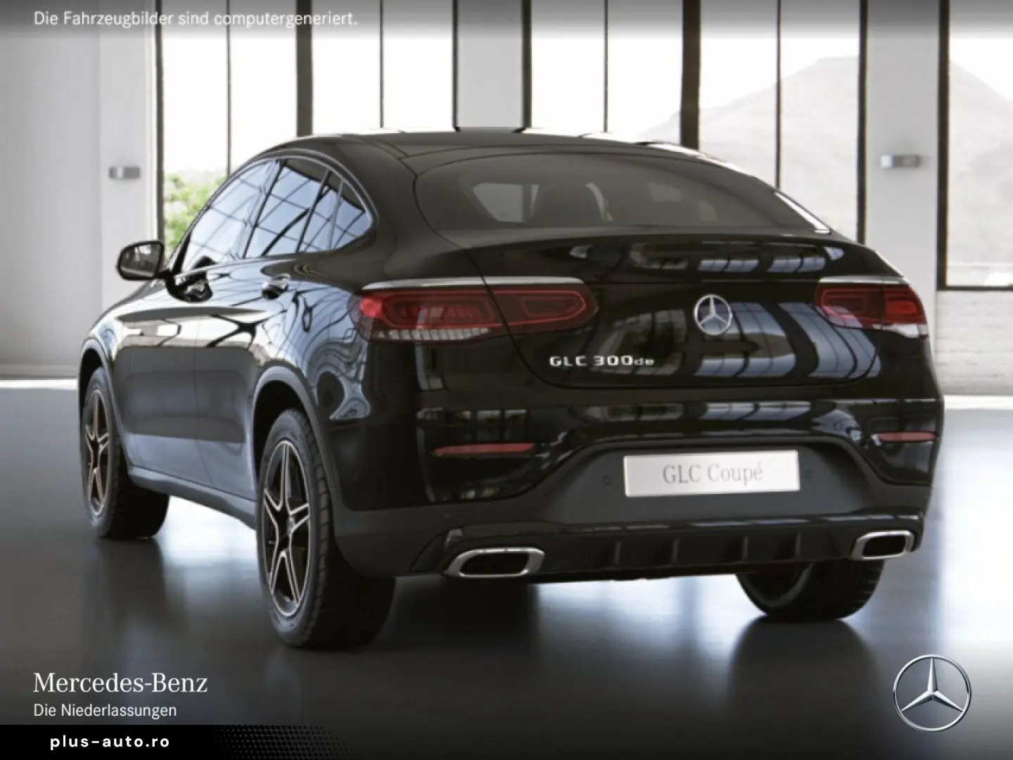 MERCEDES-BENZ GLC 300 de 4M Cp AMG Night MBUX Nav  Distr AIR