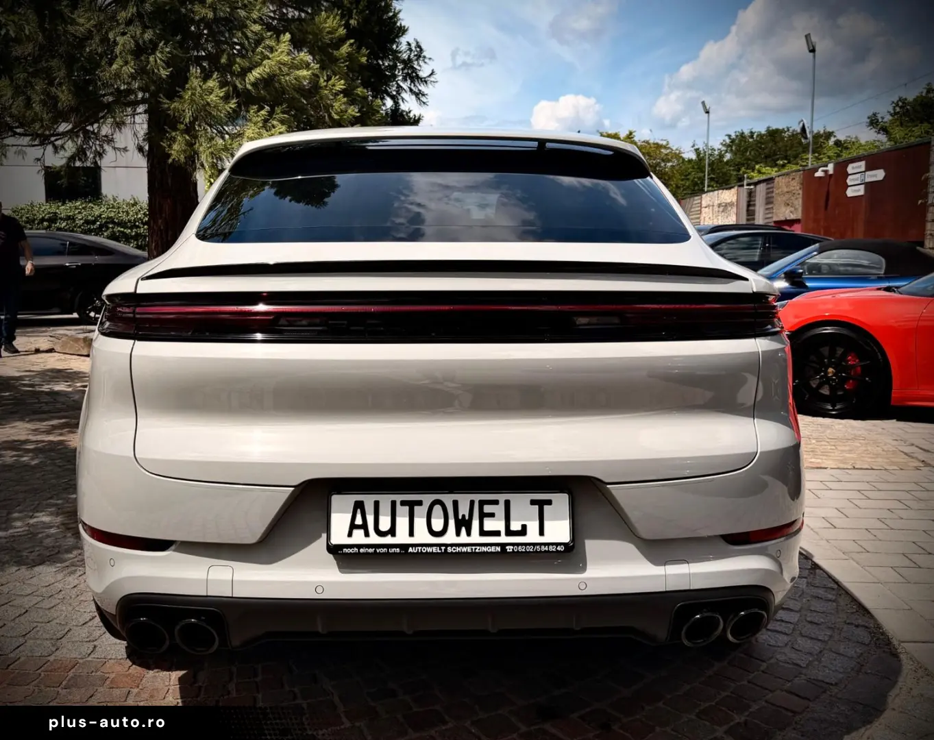 PORSCHE Cayenne Coupe Facelift Kreide 1Hand Sport-Chrono