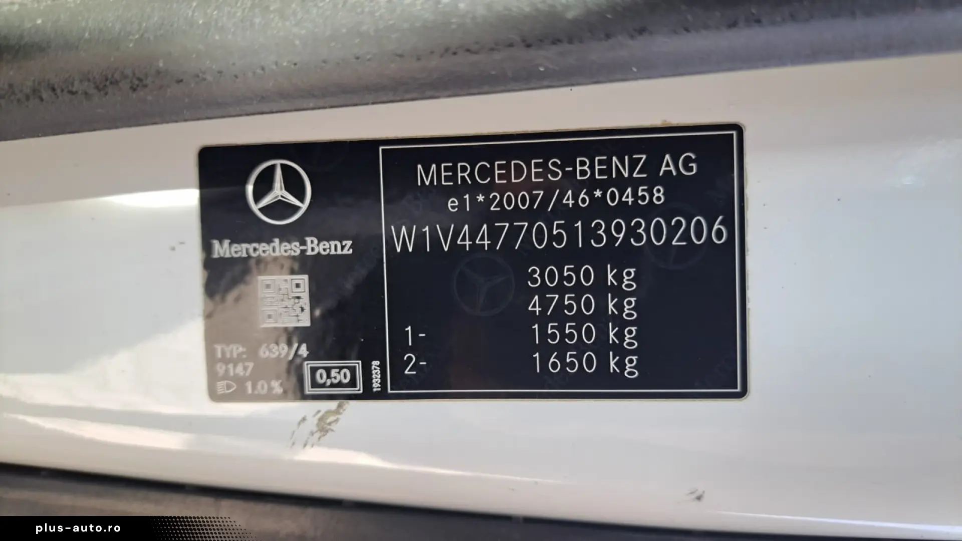 MERCEDES-BENZ VITO DCIV MIXT 6 LOCURI L3H1 EXTRALUNG FWD