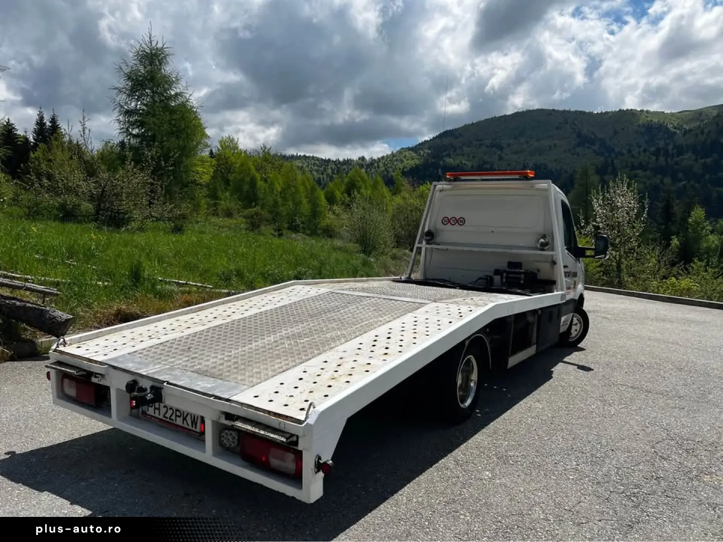 VW Crafter auto platformă  stare foarte buna