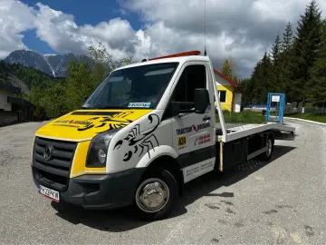 VW Crafter auto platformă  stare foarte buna