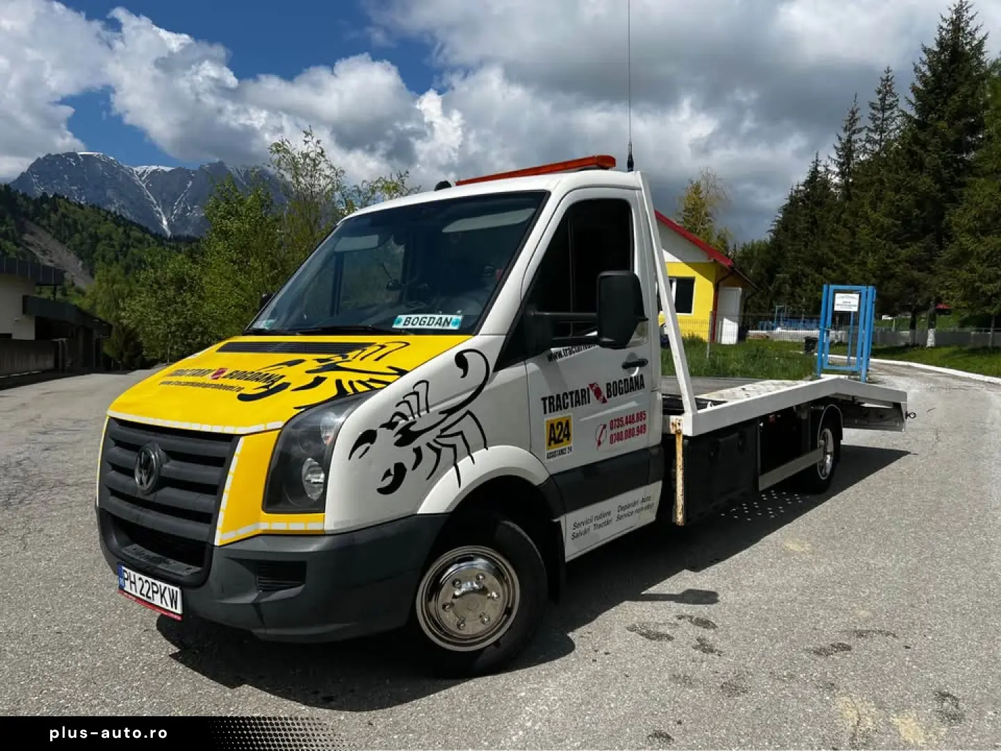 VW Crafter auto platformă  stare foarte buna