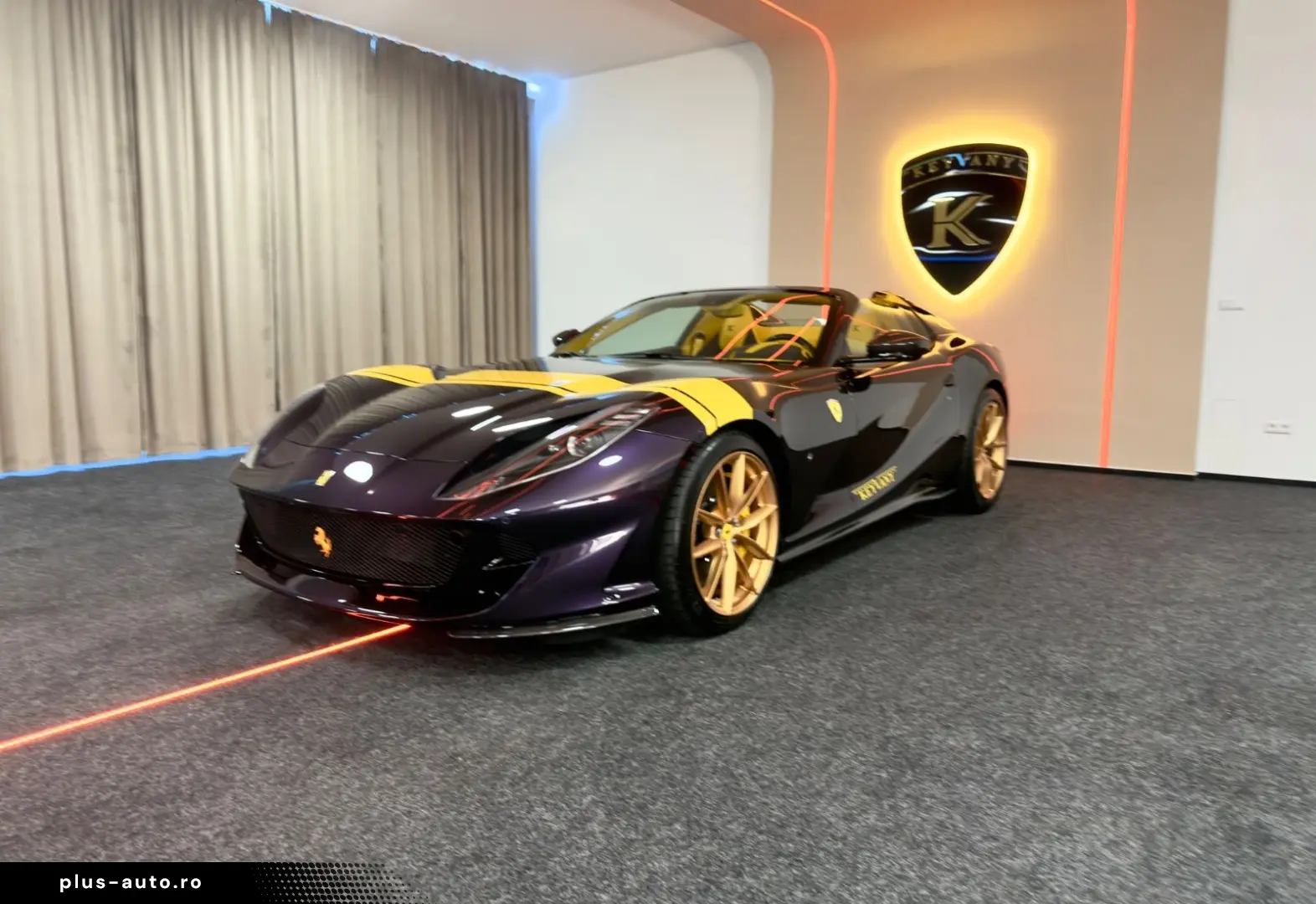 FERRARI 812 GTS STARLIGHT KEYVANY INTERIEUR KAMERA!
