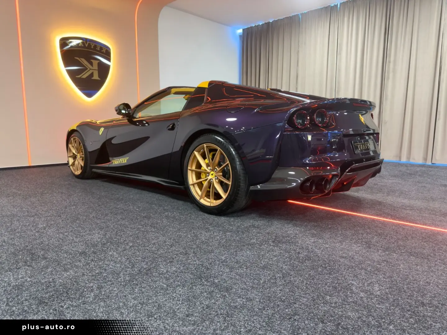 FERRARI 812 GTS STARLIGHT KEYVANY INTERIEUR KAMERA!