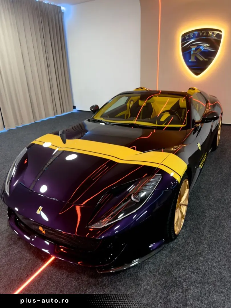 FERRARI 812 GTS STARLIGHT KEYVANY INTERIEUR KAMERA!