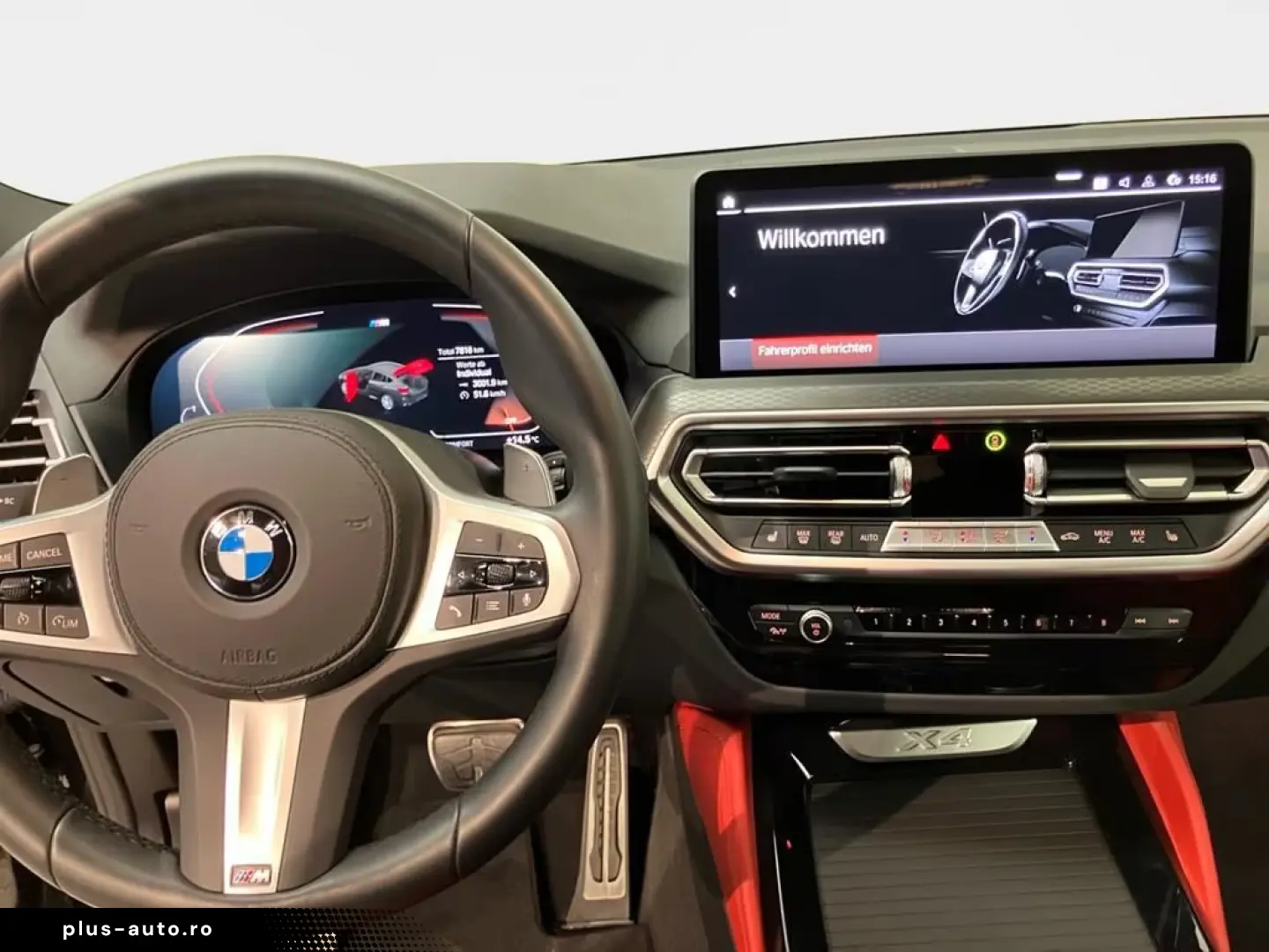 BMW X4 xDrive20d Aut. M Sport AHK Inno H K Leder rot