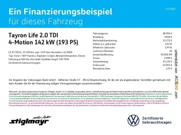 VW Tayron Life 2.0 TDI 4-Motion ACC AHK DCC IQ-LIGH