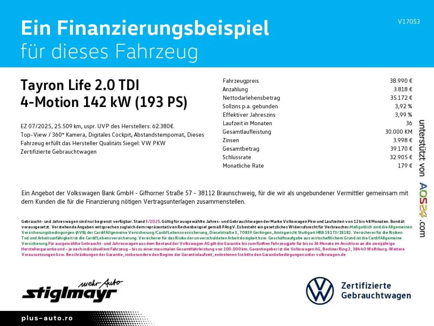 VW Tayron Life 2.0 TDI 4-Motion ACC AHK DCC IQ-LIGH