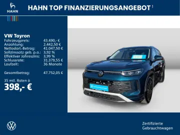 VW Tayron 2.0 TSI DSG Elegance 4Motion DCC AHK LED