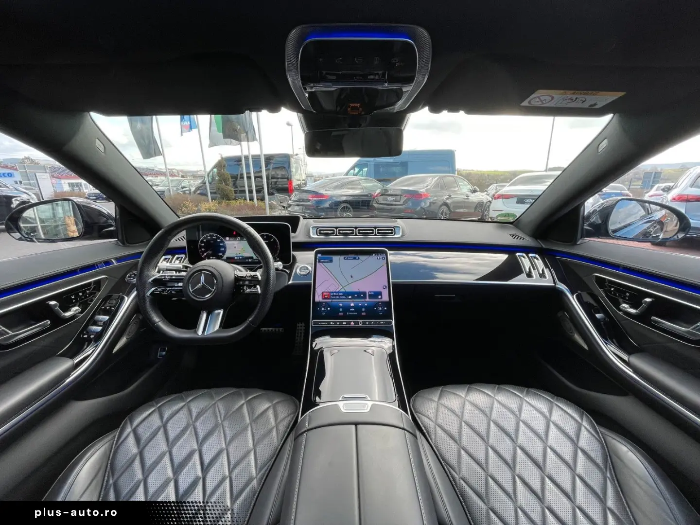 MERCEDES-BENZ S 400 d 4M Lang AMG Burm Pano StdH 3D Fond HUD