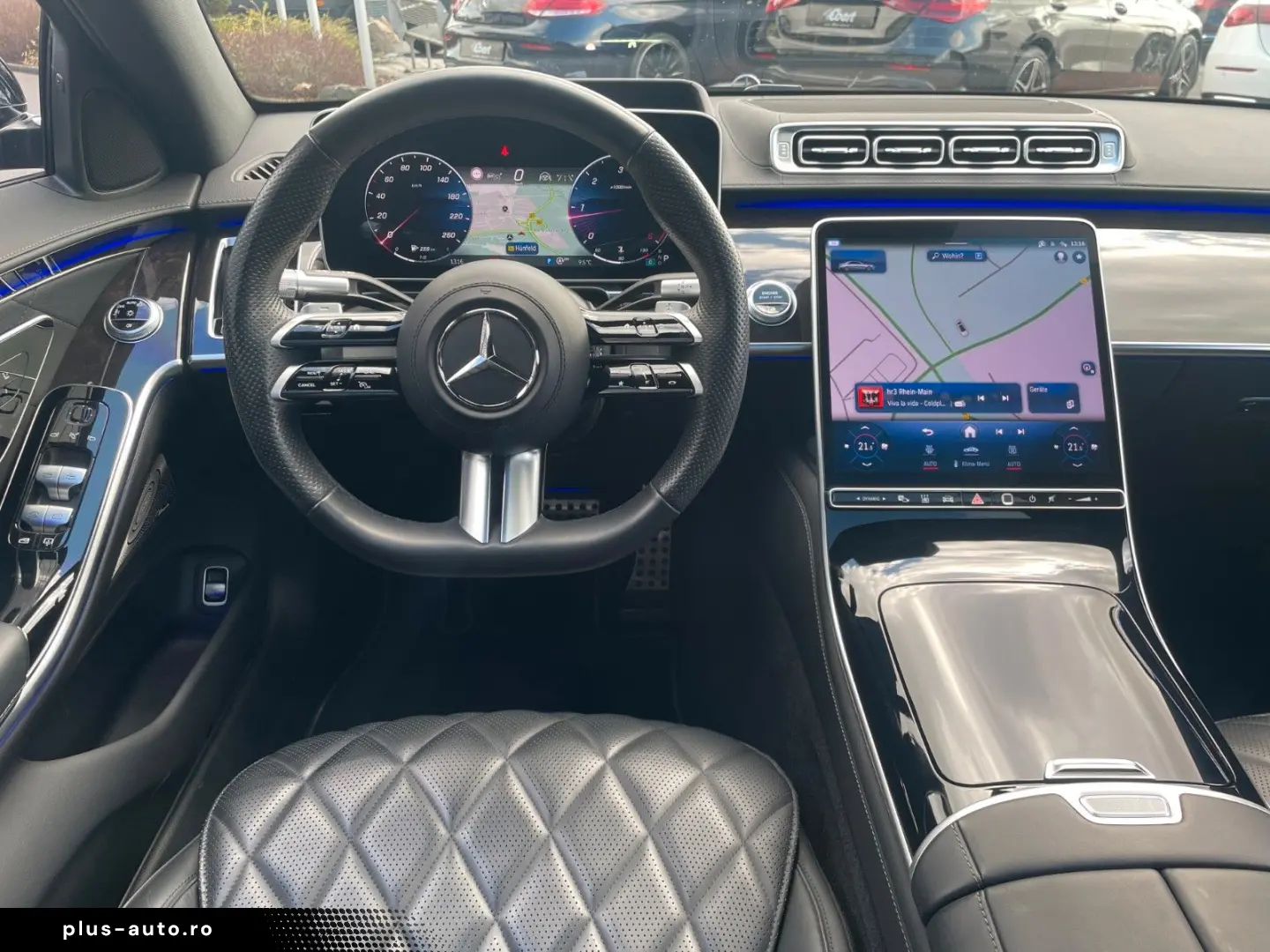 MERCEDES-BENZ S 400 d 4M Lang AMG Burm Pano StdH 3D Fond HUD