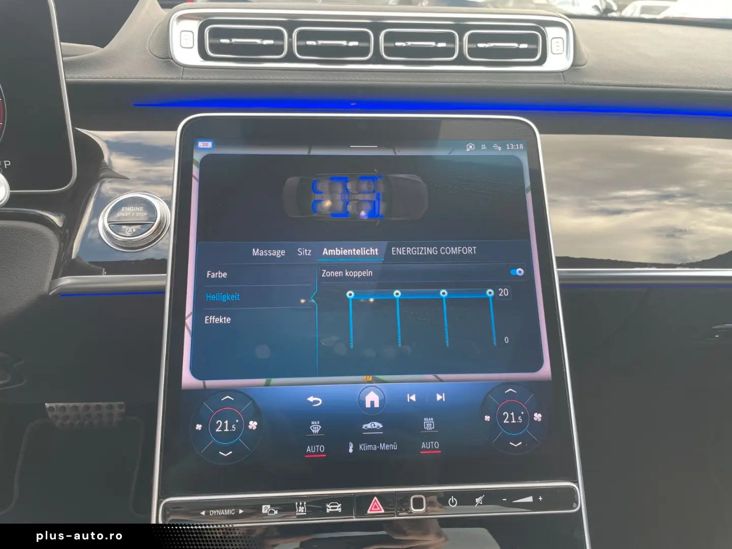 MERCEDES-BENZ S 400 d 4M Lang AMG Burm Pano StdH 3D Fond HUD