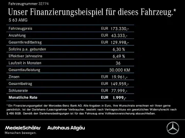 MERCEDES-BENZ S 63 AMG E Performance lang 21  4xMASSAGE TV