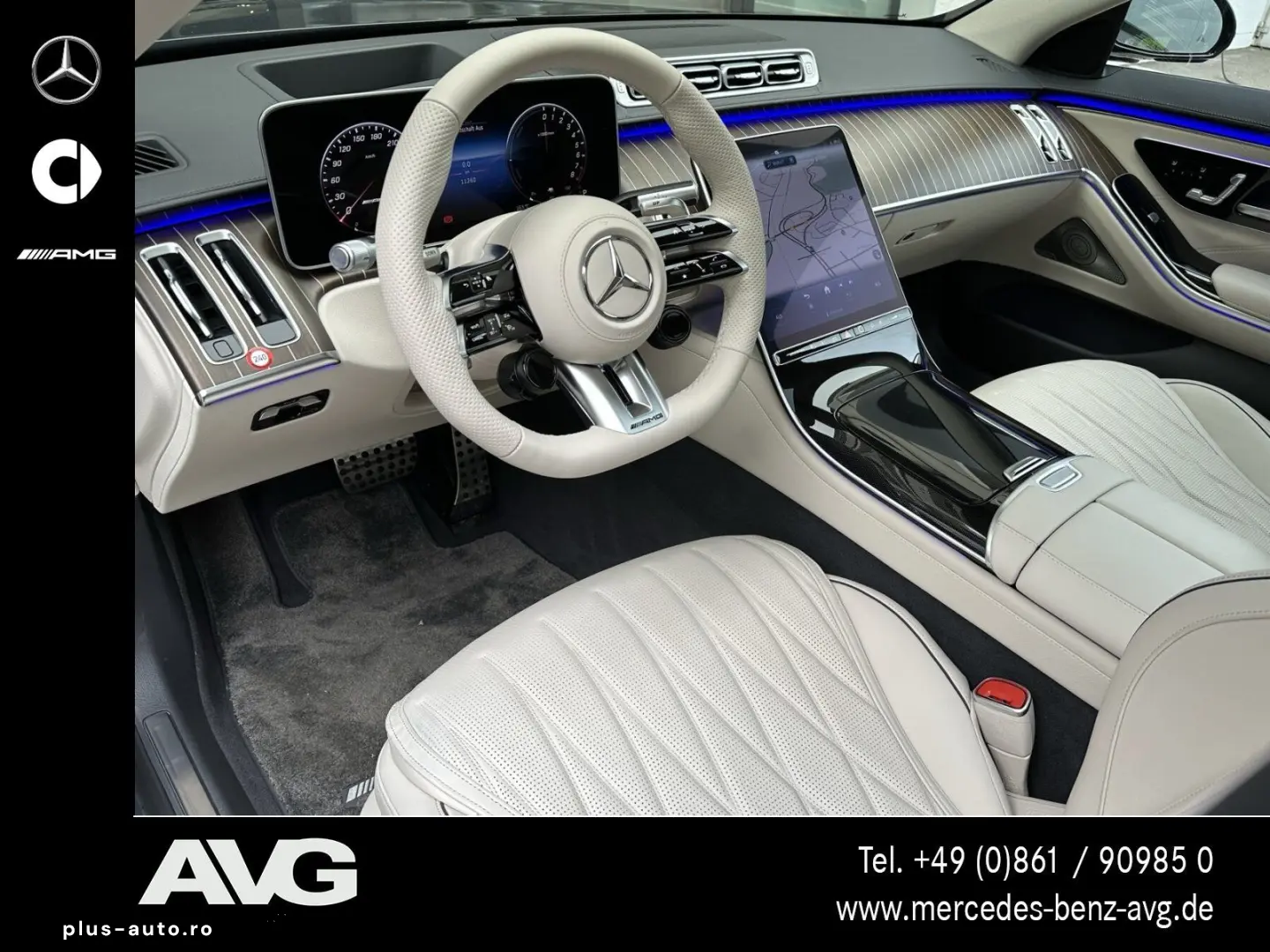 MERCEDES-BENZ AMG S 63 E Pano HUD Burm3D 4xMassage Night TV