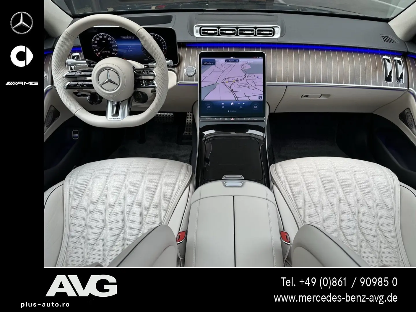 MERCEDES-BENZ AMG S 63 E Pano HUD Burm3D 4xMassage Night TV