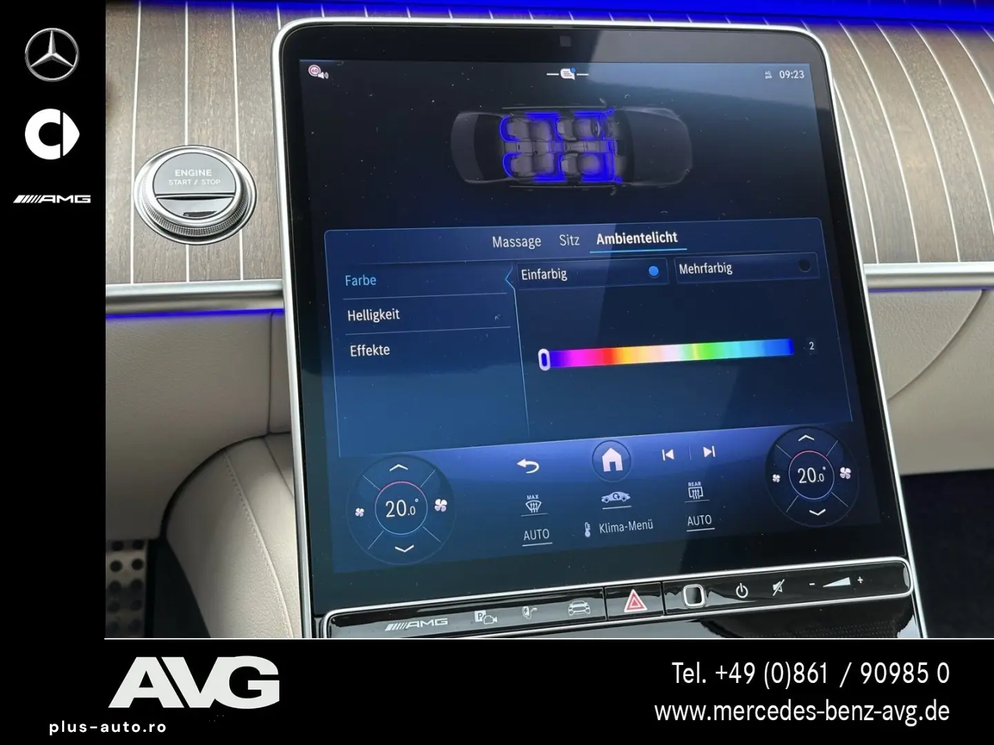 MERCEDES-BENZ AMG S 63 E Pano HUD Burm3D 4xMassage Night TV